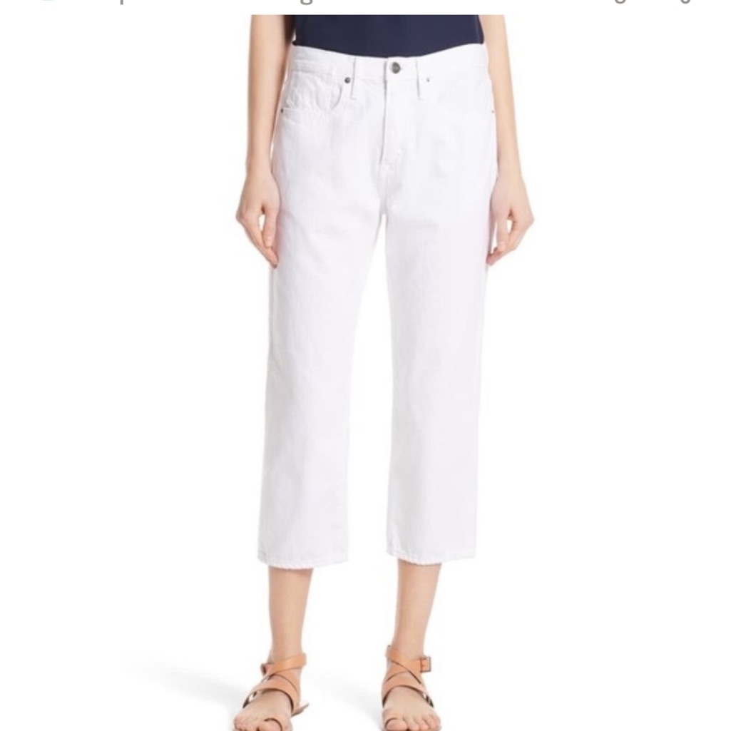 Nwt Frame Le Steve Crop Size 29